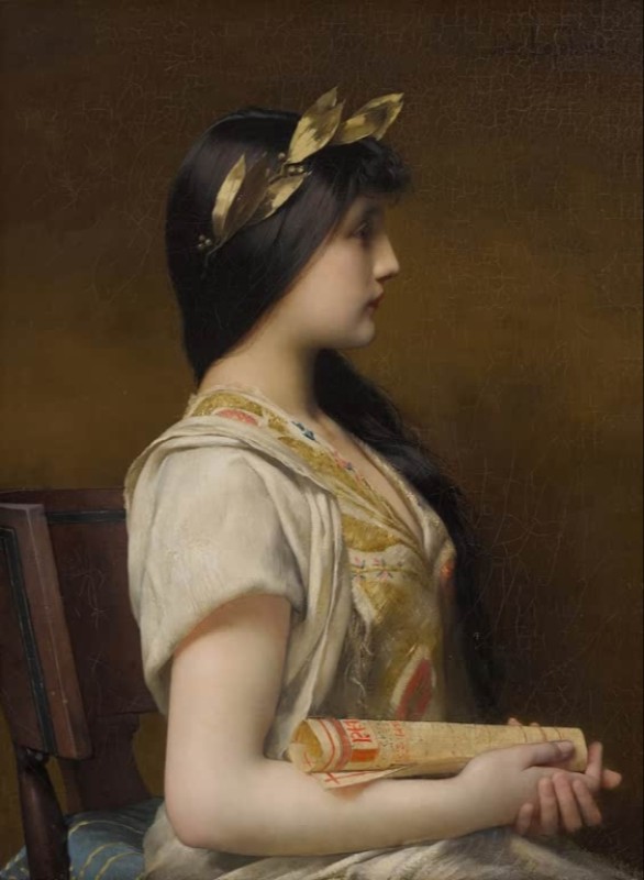 Jules Joseph Lefebvre | Sappho, n.d. Sappho, n.d. | Jules Joseph Lefebvre