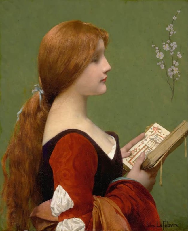 Jules Joseph Lefebvre | Jeanne die Rothaarige, n.d. Jeanne die Rothaarige, n.d. | Jules Joseph Lefebvre
