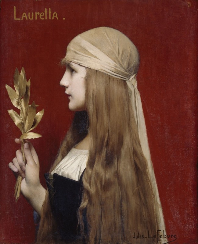 Jules Joseph Lefebvre | Lauretta, 1888 Lauretta, 1888 | Jules Joseph Lefebvre