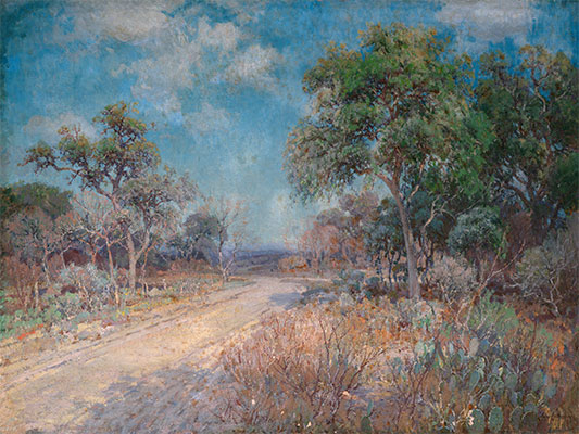 Road to the Hills, 1918 by Julian Onderdonk | Painting Reproduction