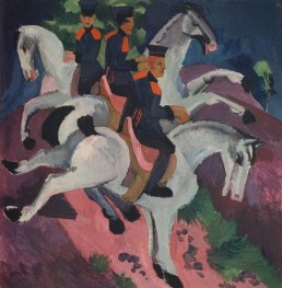 Die Reitschule, 1910 von Ernst Ludwig Kirchner | Gemälde-Reproduktion