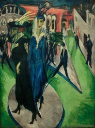 Pariser Platz, 1914 by Ernst Ludwig Kirchner | Painting Reproduction