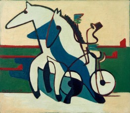 Trabergespann, 1930 von Ernst Ludwig Kirchner | Gemälde-Reproduktion