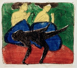 Cake Walk, 1910 von Ernst Ludwig Kirchner | Gemälde-Reproduktion