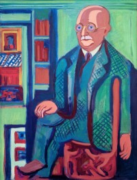 Bildnis Dr. Hagemann, 1928 von Ernst Ludwig Kirchner | Gemälde-Reproduktion