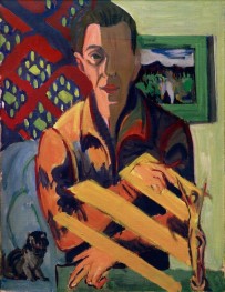 Self-Portrait, 1931 by Ernst Ludwig Kirchner | Painting Reproduction