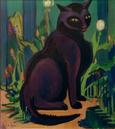 Black Tomcat, 1924 by Ernst Ludwig Kirchner | Painting Reproduction