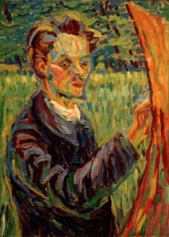 Erich Heckel, 1907 by Ernst Ludwig Kirchner | Painting Reproduction