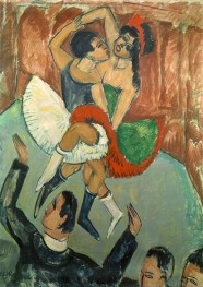 Black Women Dancing | Ernst Ludwig Kirchner | Painting Reproduction