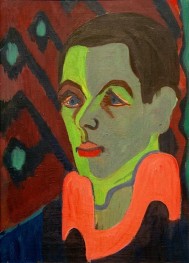Selbstbildnis, 1926 von Ernst Ludwig Kirchner | Gemälde-Reproduktion