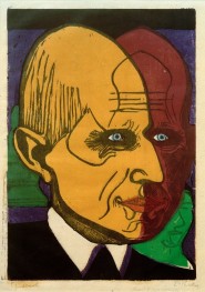 Kopf Dr. Frédéric Bauer | Ernst Ludwig Kirchner | Gemälde Reproduktion