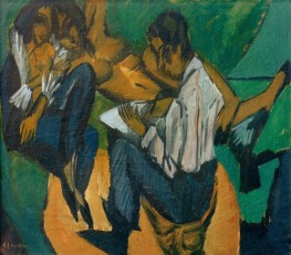 Sketching artist | Ernst Ludwig Kirchner | Painting Reproduction