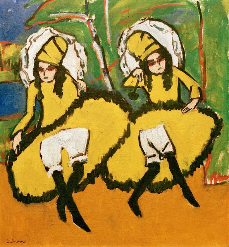 Zwei Tänzerinnen, 1910 | Ernst Ludwig Kirchner