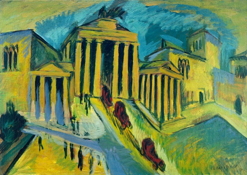 Brandenburger Tor, Berlin, 1915 | Ernst Ludwig Kirchner