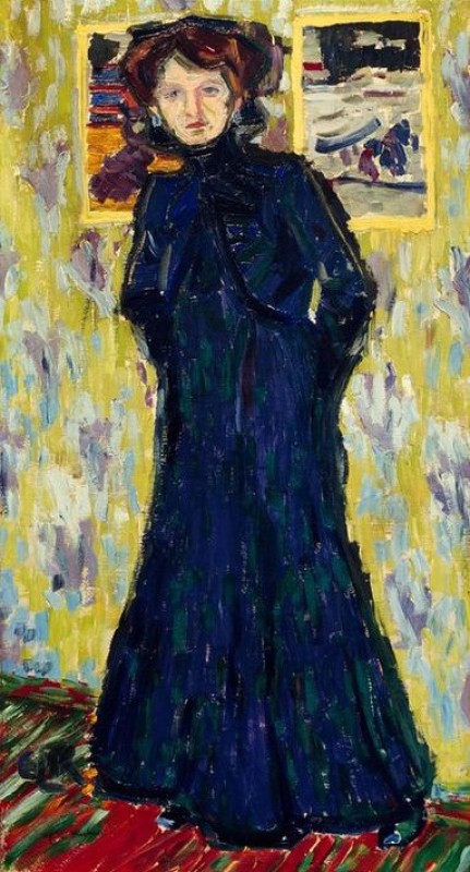 Doris, stehend, 1906 | Ernst Ludwig Kirchner