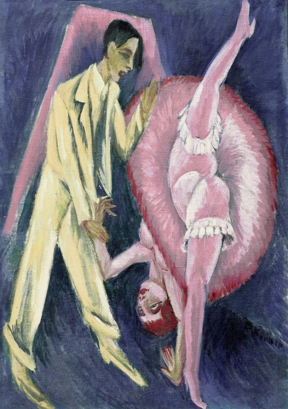 Ernst Ludwig Kirchner | Tanzpaar, 1914 Tanzpaar, 1914 | Ernst Ludwig Kirchner