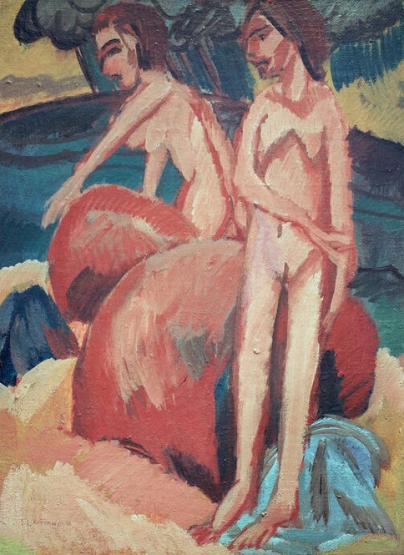 Ernst Ludwig Kirchner | Badende am Meer, 1914 Badende am Meer, 1914 | Ernst Ludwig Kirchner