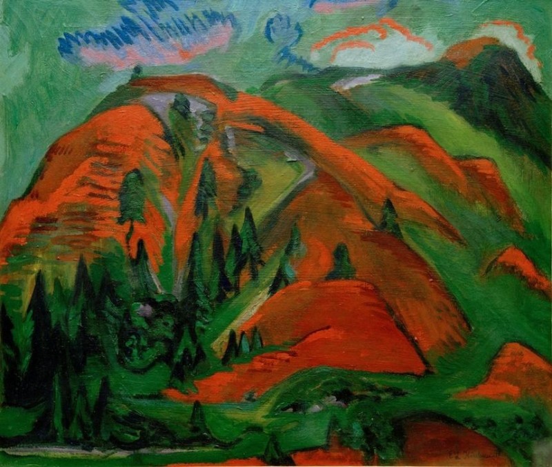 Ernst Ludwig Kirchner | Baumgrenze, 1918 Baumgrenze, 1918 | Ernst Ludwig Kirchner