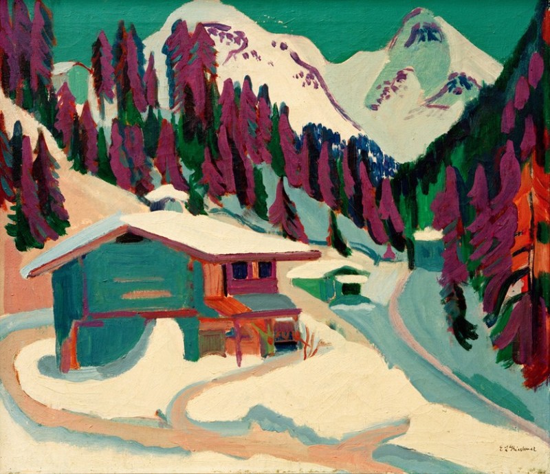 Wildboden im Schnee, 1924 | Ernst Ludwig Kirchner