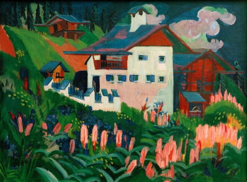 Unser Haus. Unser Haus in den Wiesen, 1920 | Ernst Ludwig Kirchner