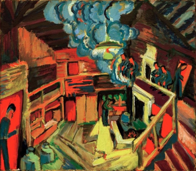 Ernst Ludwig Kirchner | Alte Sennhütte, 1920 Alte Sennhütte, 1920 | Ernst Ludwig Kirchner