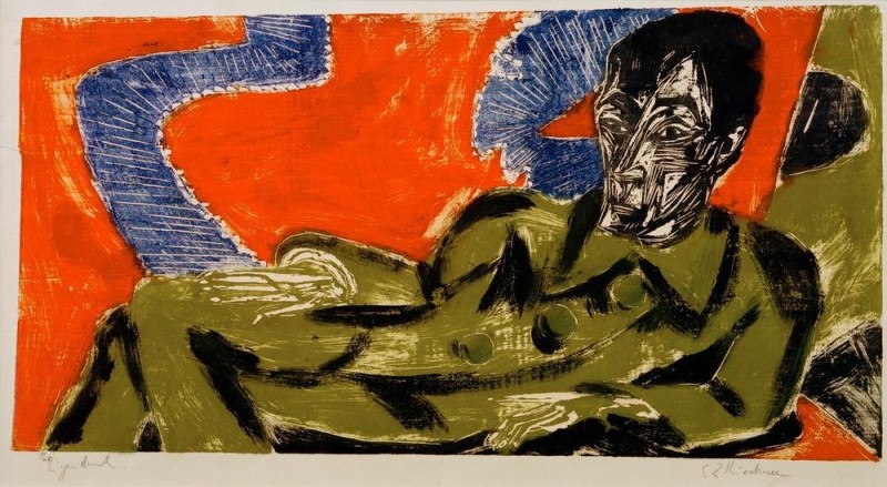 Ernst Ludwig Kirchner | Porträt Otto Mueller, 1915 Porträt Otto Mueller, 1915 | Ernst Ludwig Kirchner