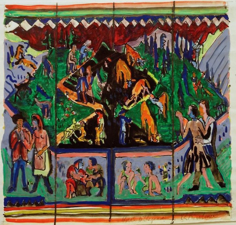 Ernst Ludwig Kirchner | Das Leben, 1927 Das Leben, 1927 | Ernst Ludwig Kirchner