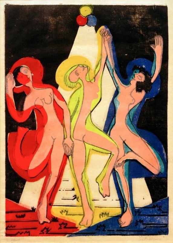 Farbentanz, 1933 | Ernst Ludwig Kirchner