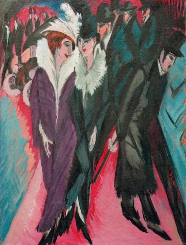 Ernst Ludwig Kirchner | Die Straße, 1913 Die Straße, 1913 | Ernst Ludwig Kirchner