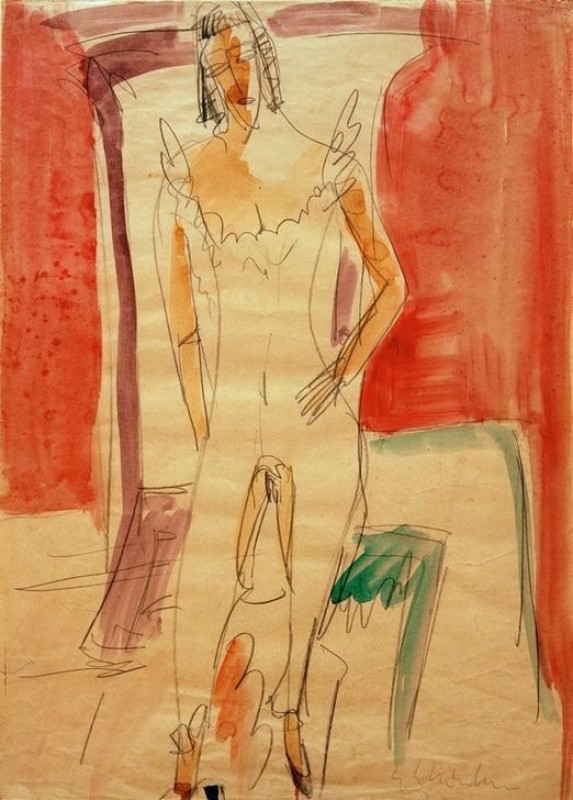 Ernst Ludwig Kirchner | In Hemdhose, 1913 In Hemdhose, 1913 | Ernst Ludwig Kirchner