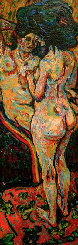 Ernst Ludwig Kirchner | Zwei Akte, 1907 Zwei Akte, 1907 | Ernst Ludwig Kirchner