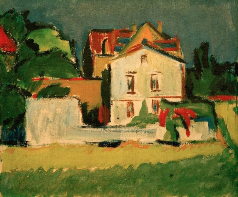 Ernst Ludwig Kirchner | the White House (Moritzburg House), 1910 the White House (Moritzburg House), 1910 | Ernst Ludwig Kirchner