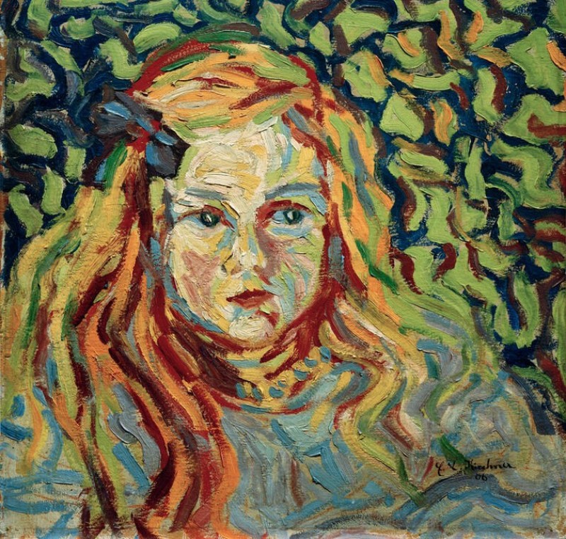 Ernst Ludwig Kirchner | Child's Head, 1906 Child's Head, 1906 | Ernst Ludwig Kirchner