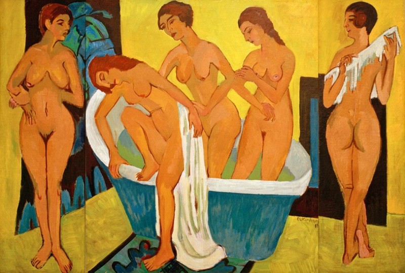 Bathing Women, 1915 | Ernst Ludwig Kirchner