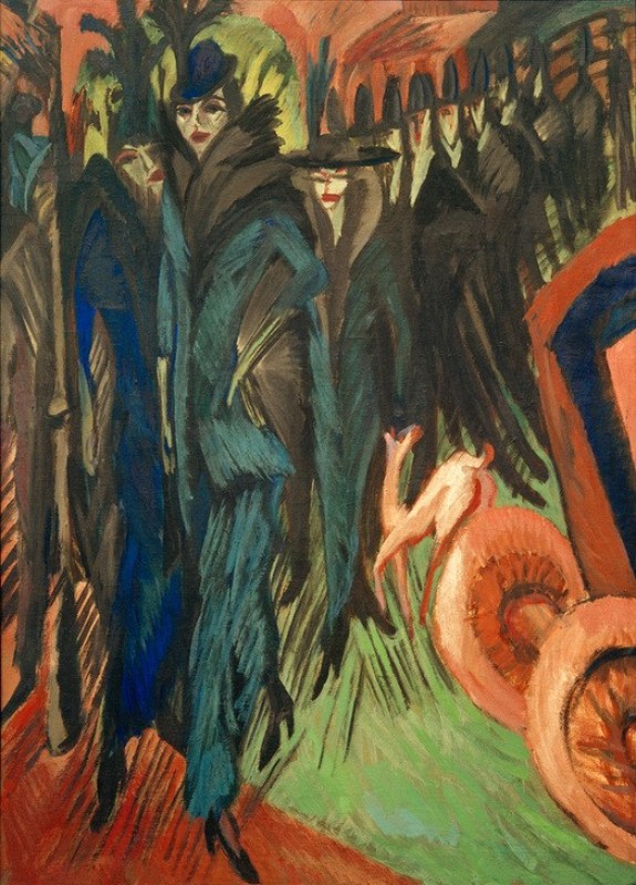 Friedrichstraße, Berlin, 1914 | Ernst Ludwig Kirchner