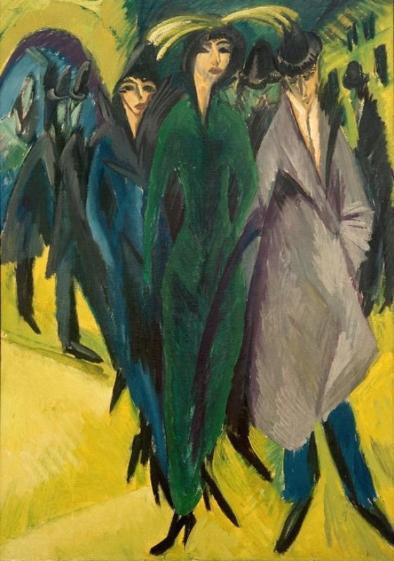 Women in the Street, 1915 | Ernst Ludwig Kirchner