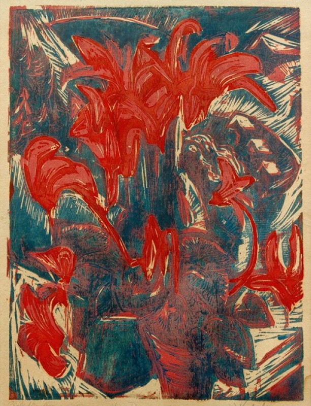 Cyclamen, 1919 | Ernst Ludwig Kirchner