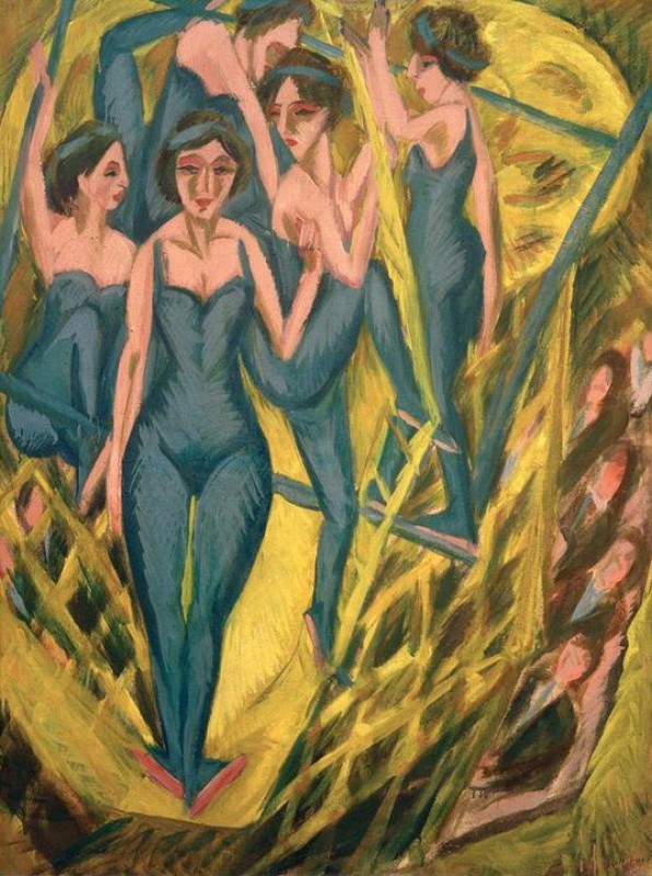 Ernst Ludwig Kirchner | Blue Artists, 1914 Blue Artists, 1914 | Ernst Ludwig Kirchner