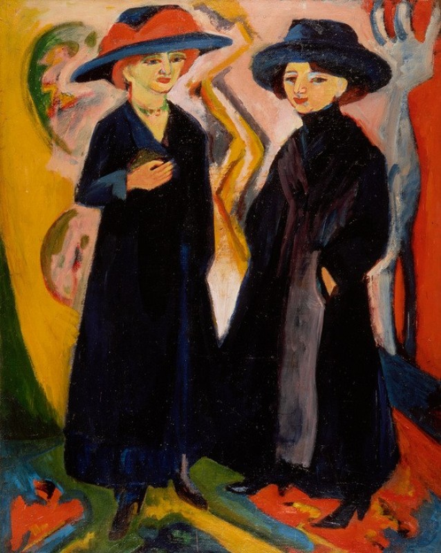 Two Women,  | Ernst Ludwig Kirchner