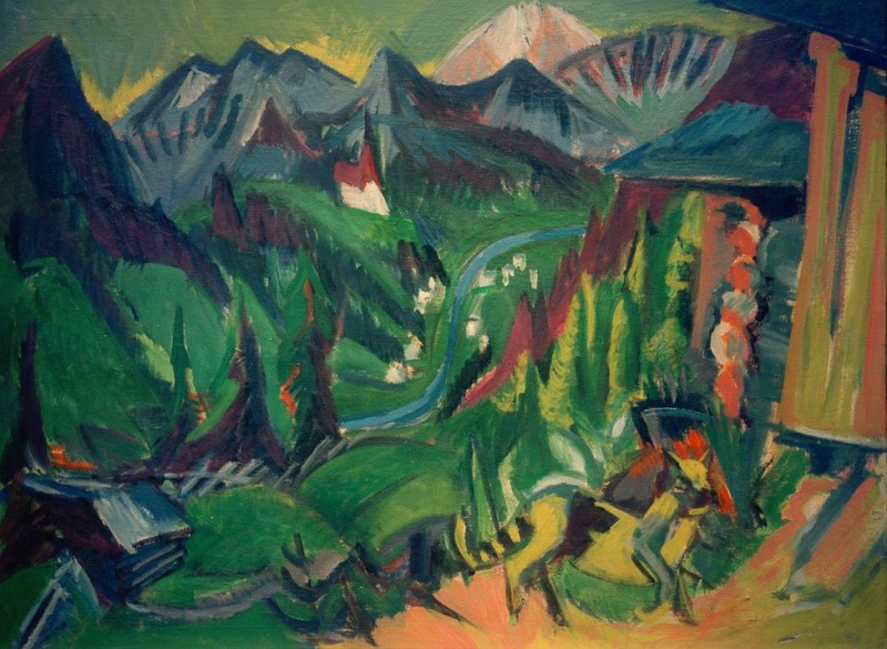 Ernst Ludwig Kirchner | View into the valley, 1919 View into the valley, 1919 | Ernst Ludwig Kirchner