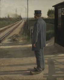 The Lineman, c.1884/06 by Laurits Andersen Ring | Painting Reproduction
