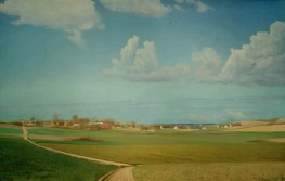 Early Spring. View of Melby | Laurits Andersen Ring | Painting Reproduction