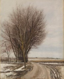 Winter Landscape, Baldersbrønde | Laurits Andersen Ring | Painting Reproduction