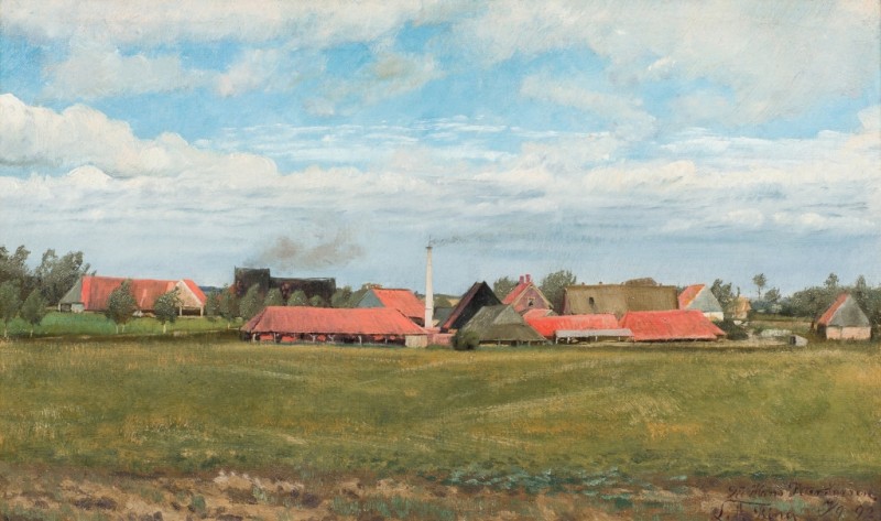 Laurits Andersen Ring | The Ladby Tilery, 1892 The Ladby Tilery, 1892 | Laurits Andersen Ring