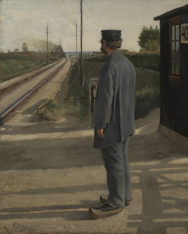 The Lineman, c.1884/06 | Laurits Andersen Ring