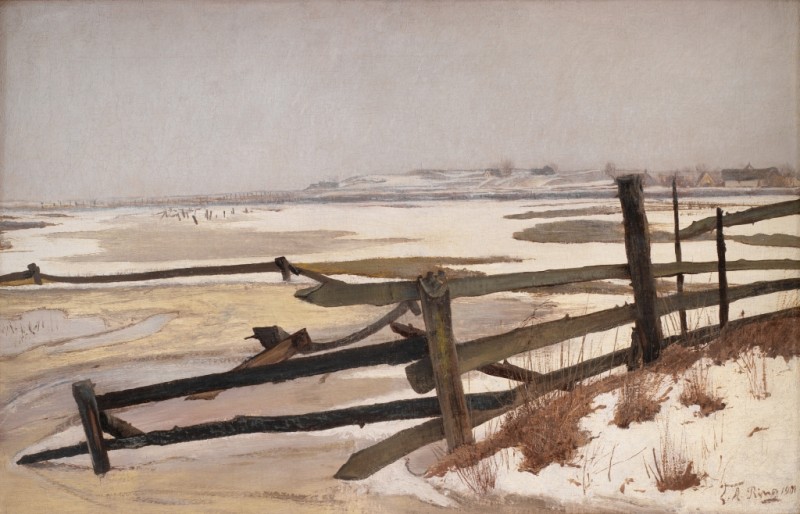 Thaw Break, 1901 | Laurits Andersen Ring