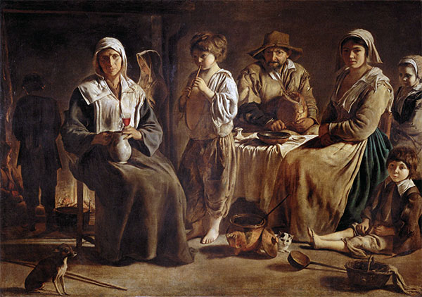 Peasant Family in an Interior, c.1642 | Le Nain Brothers
