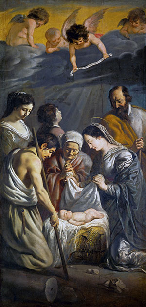 Adoration of the Shepherds, c.1630/32 by Le Nain Brothers | Painting Reproduction