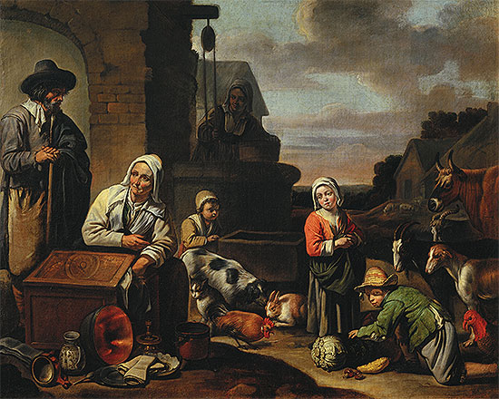 Village Scene, n.d. | Le Nain Brothers