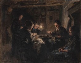 The Seamstresses, c.1886 by Leon-Augustin Lhermitte | Painting Reproduction